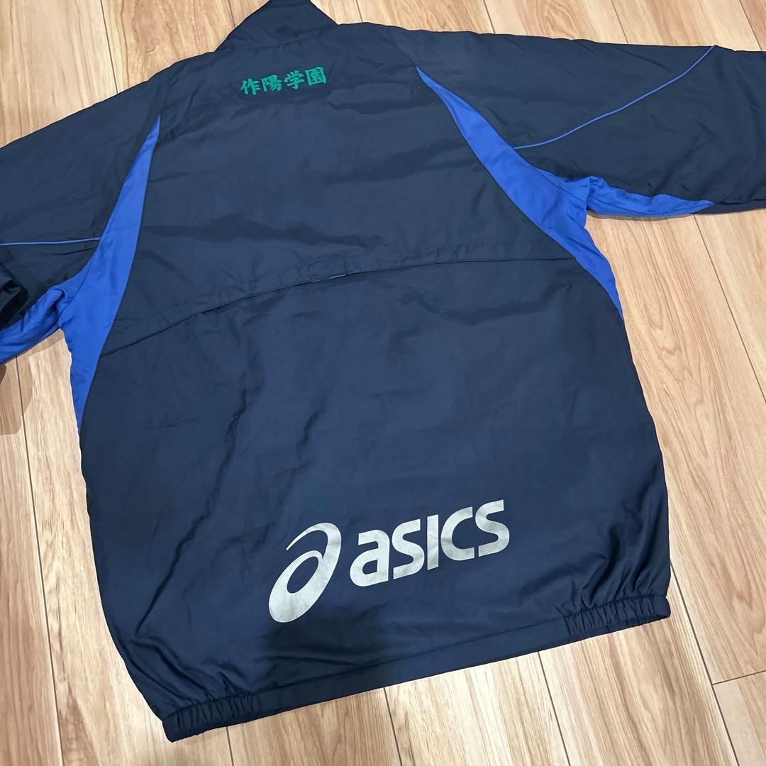 ⭐︎レア‼︎ asics アシックス 岡山 作陽学園 サッカー部 中綿 ピステ