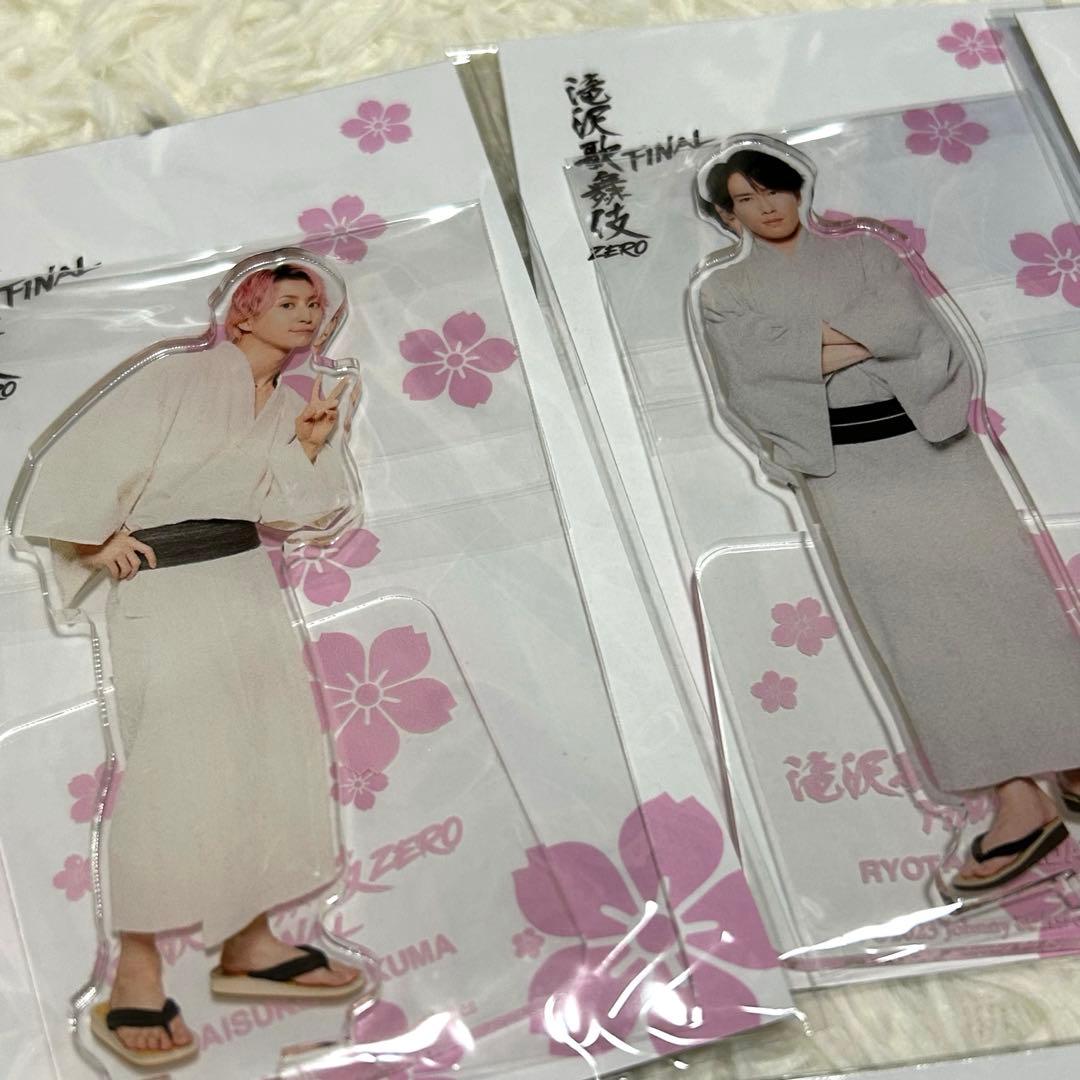 新品未開封　スノーマン滝沢歌舞伎 9人全員アクリルスタンド　コンプリートセット