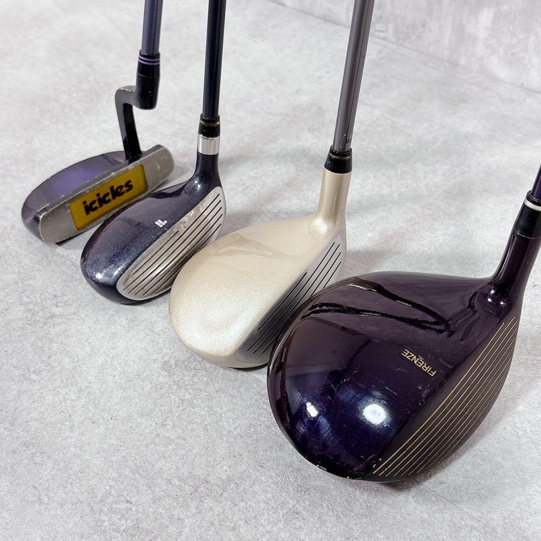 T232 FILA 他 ゴルフクラブ レディース セット 練習 初心者 入門 L