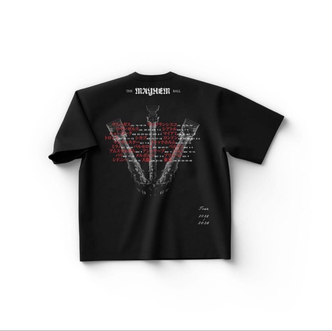 新品未使用　Lady Gaga Japan DATE BACK Tシャツ S
