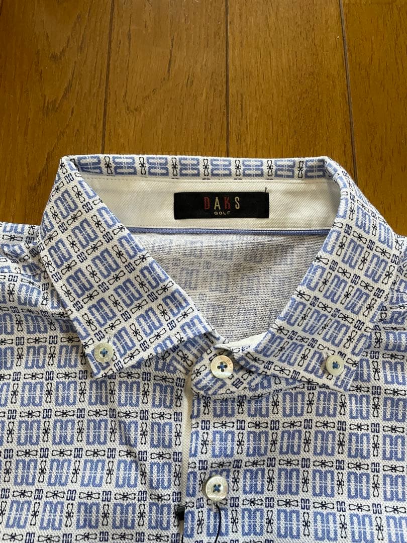 新品★DAKS GOLF ダックスゴルフ　オンワード　ポロシャツ　Lサイズ