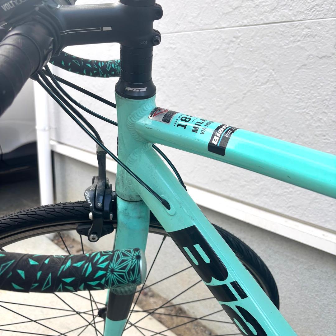 Bianchi VIA NIRONE 7 ロードバイク520mm チェレステ