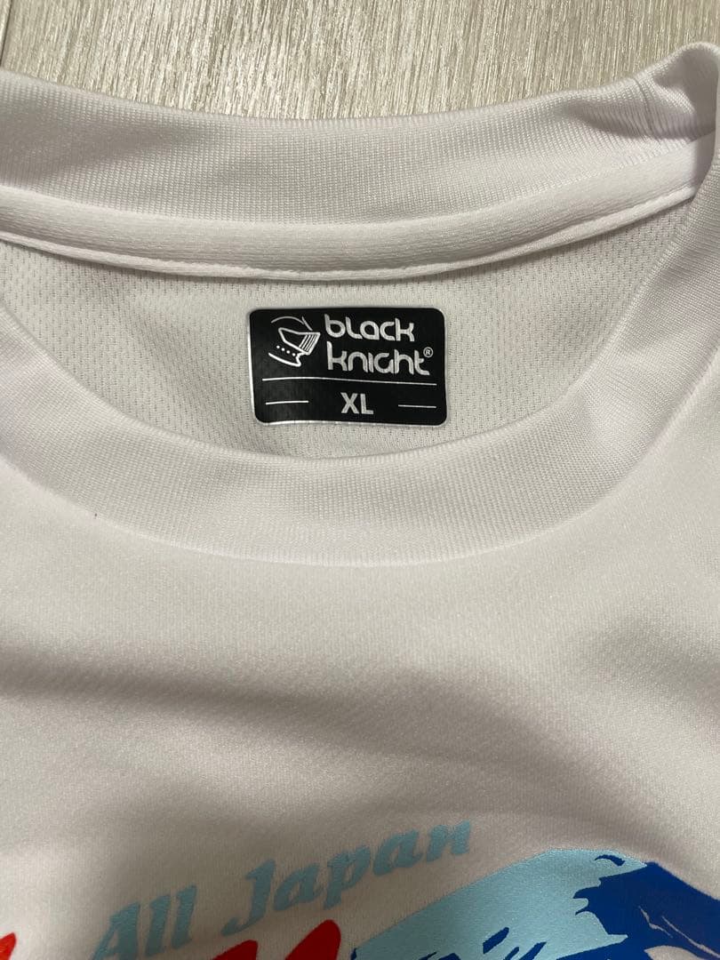 black knight バドミントンシャツ XL ロンＴ