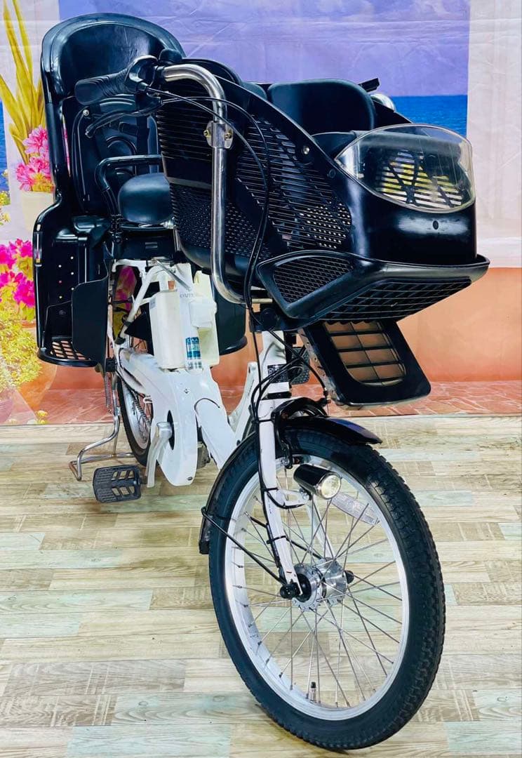 破格モデル！16AH！ギュット⭐️パナソニック子供乗せ電動アシスト自転車Y2824