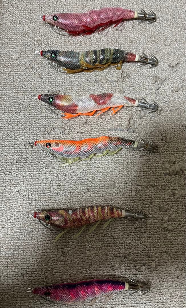 エギセット(エギ王、パタパタ、フラッシュブースト、エメラルダス)