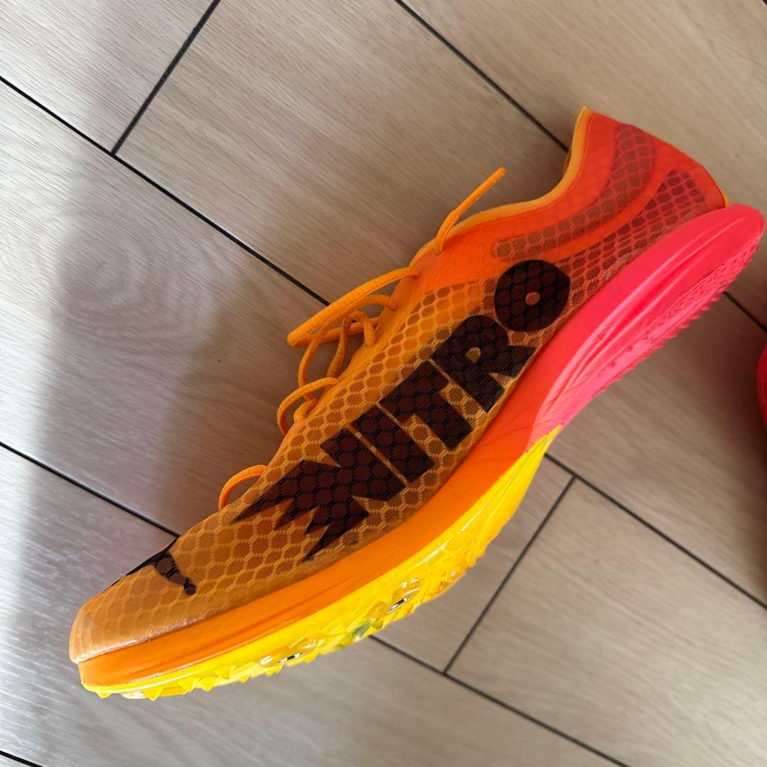 PUMA NITRO スパイクシューズ オレンジ/ブラック　27㎝