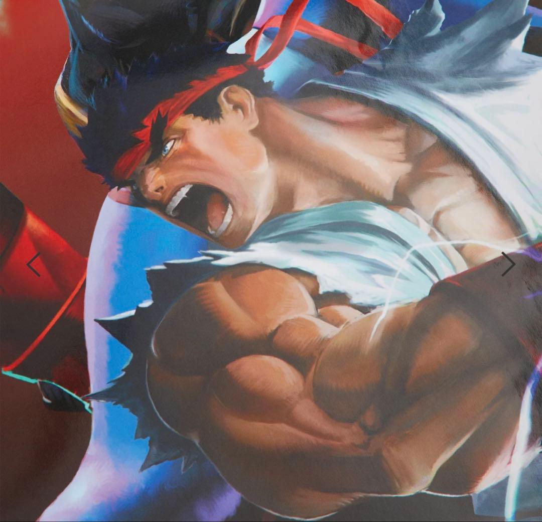 特大ポスター2枚セット Marvel vs Capcom Kith スト2