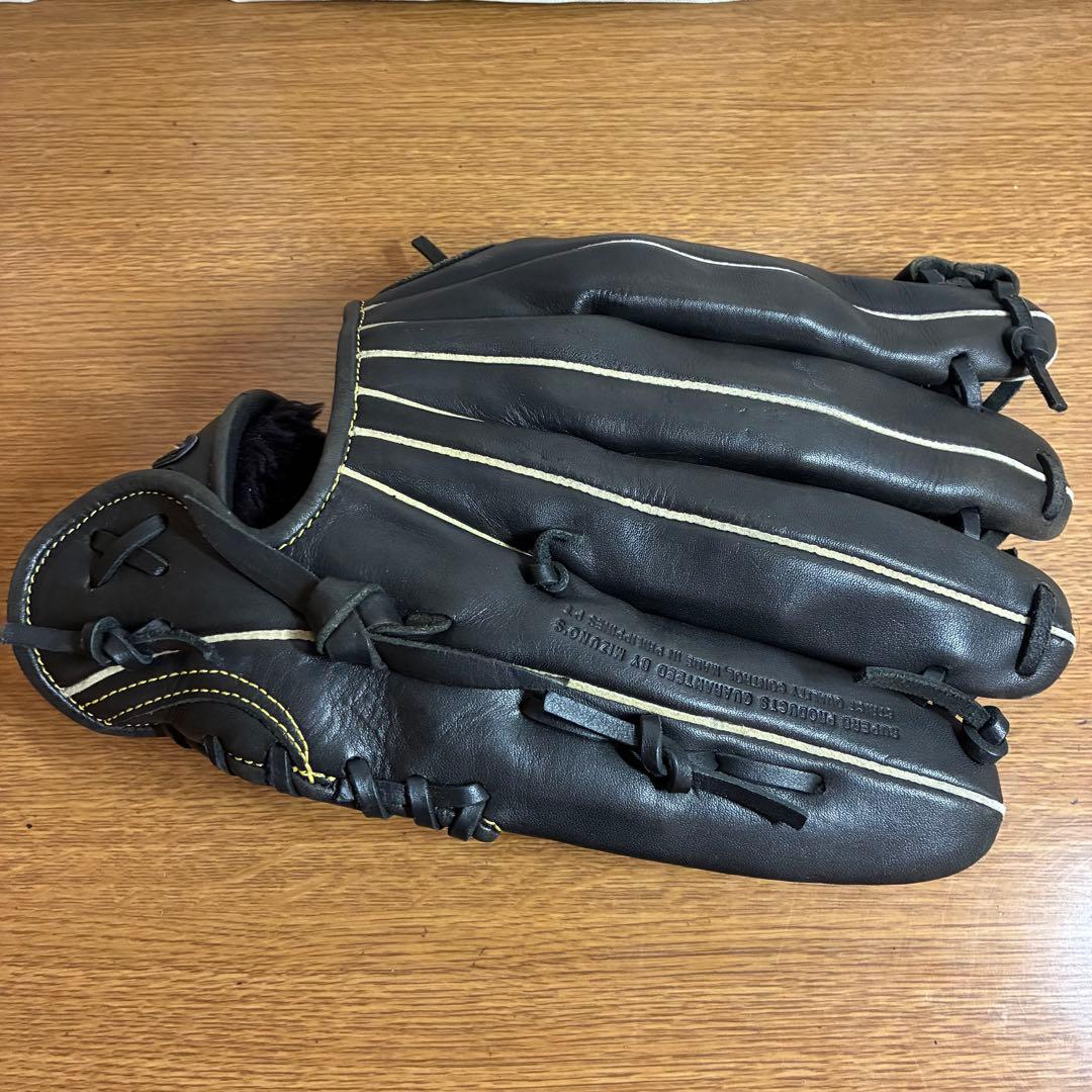 ミズノ セレクト9 一般軟式 ソフト グローブ グラブ 左投げ 外野用 小さめ