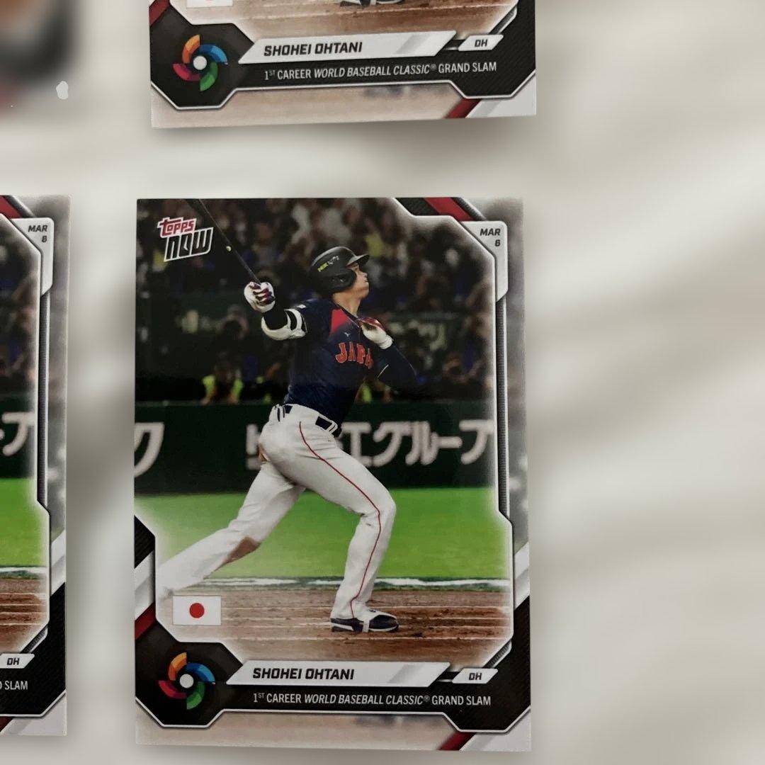 Topps NOW WBC 大谷翔平 台湾戦　満塁ホームラン 2026 4枚