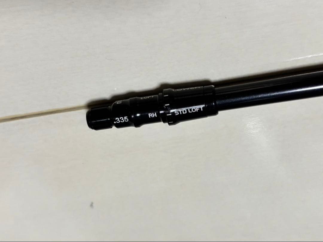 テーラーメイドQi4D純正ドライバーシャフト REAX MR60S（シャフトのみ