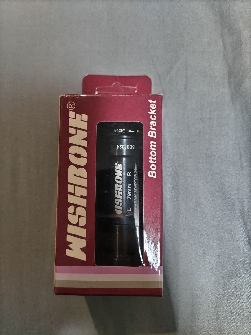 未使用品 WISHBONE セラミックボトムブラケット BBB3024 24mm