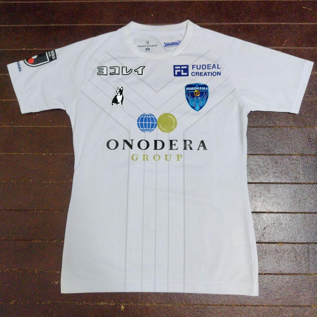 【美品】中村俊輔 横浜FC 2022 アウェイ レプリカユニフォーム 25番 S