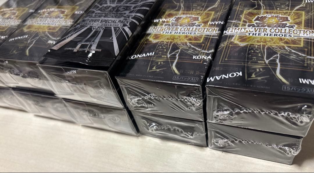 遊戯王 リミットオーバーコレクション 10box 全シュリンク付 プロモパック付