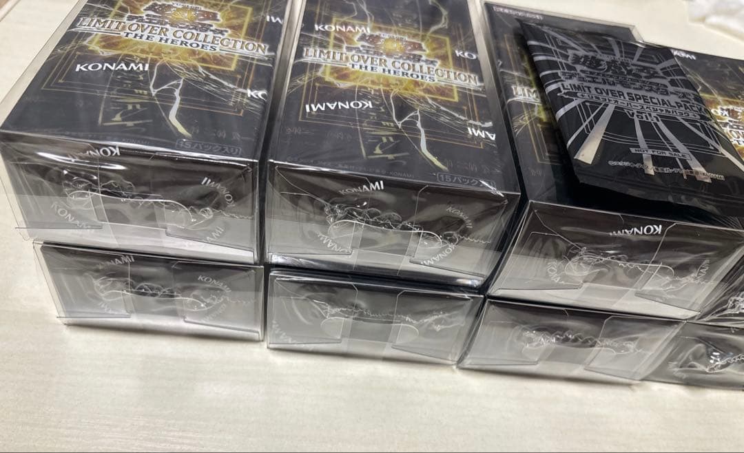 遊戯王 リミットオーバーコレクション 10box 全シュリンク付 プロモパック付