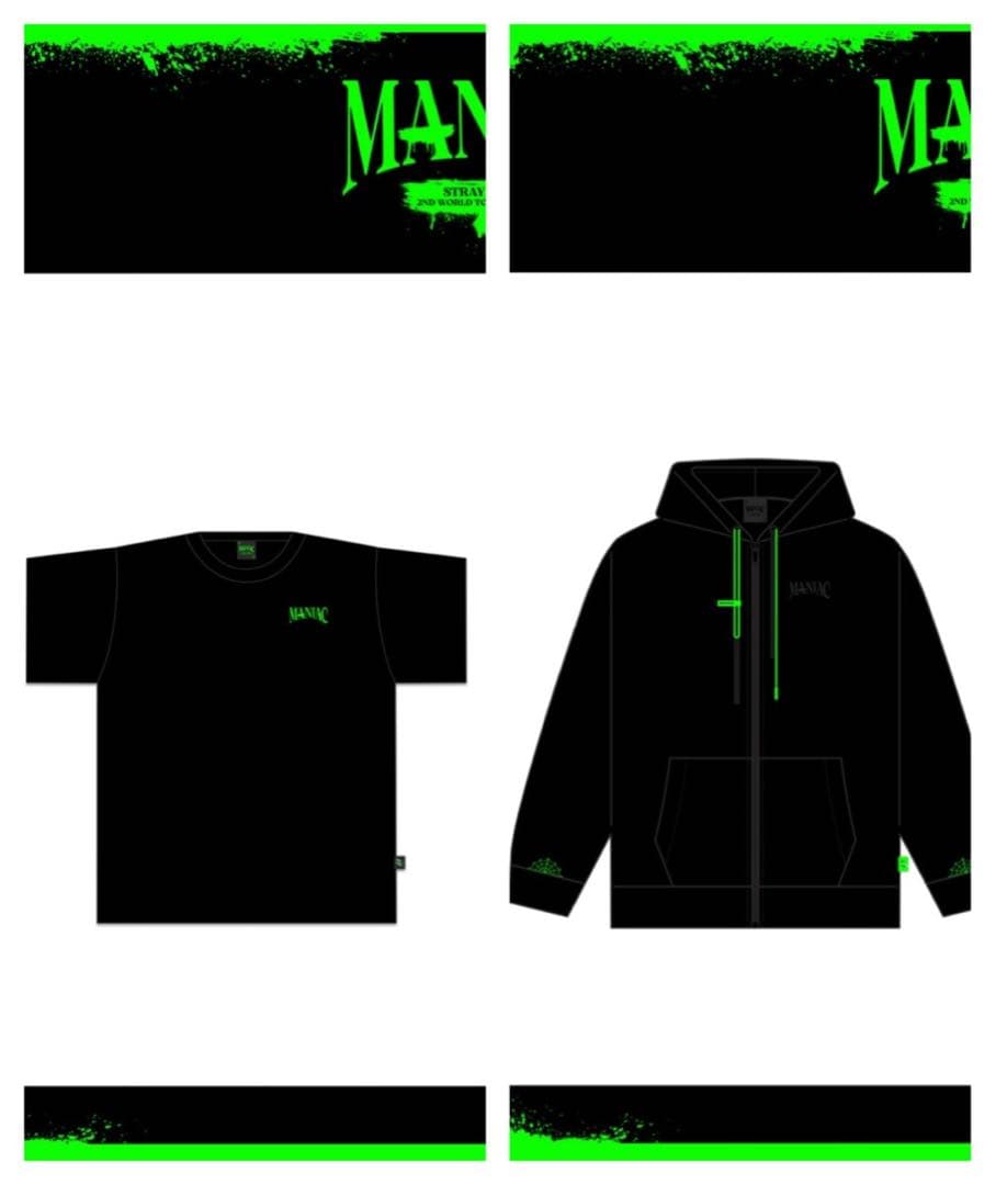 StrayKids MANIAC ソウル Tシャツ フーディー