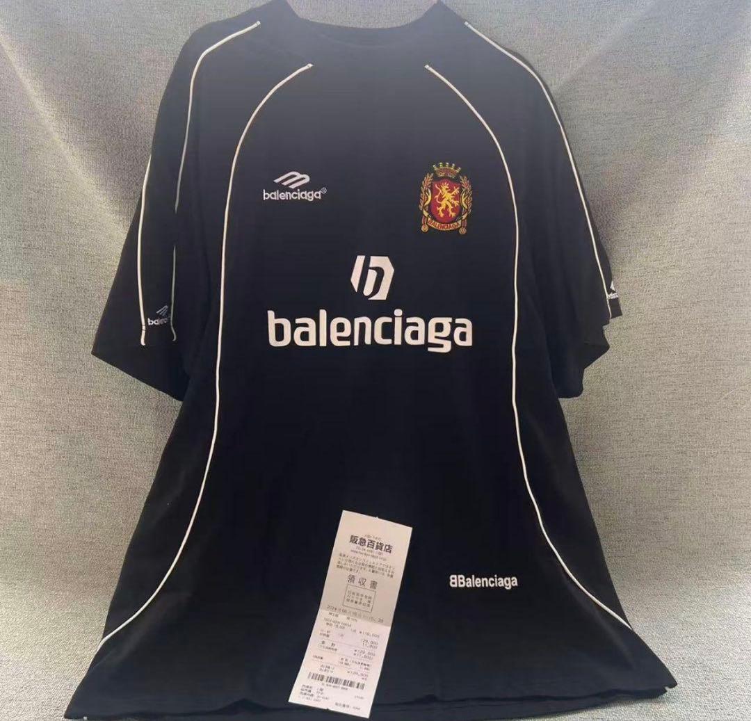 BALENCIAGAサッカー　Tシャツ L