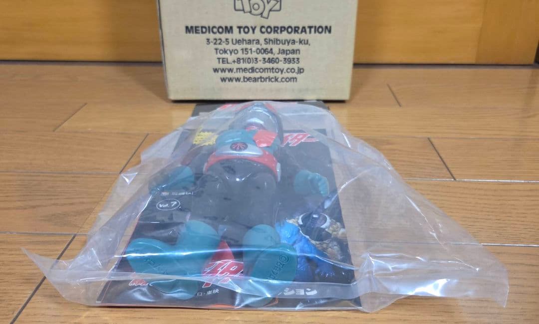 東映レトロソフビコレクション　仮面ライダー旧2号　メディコムトイ　石森プロ