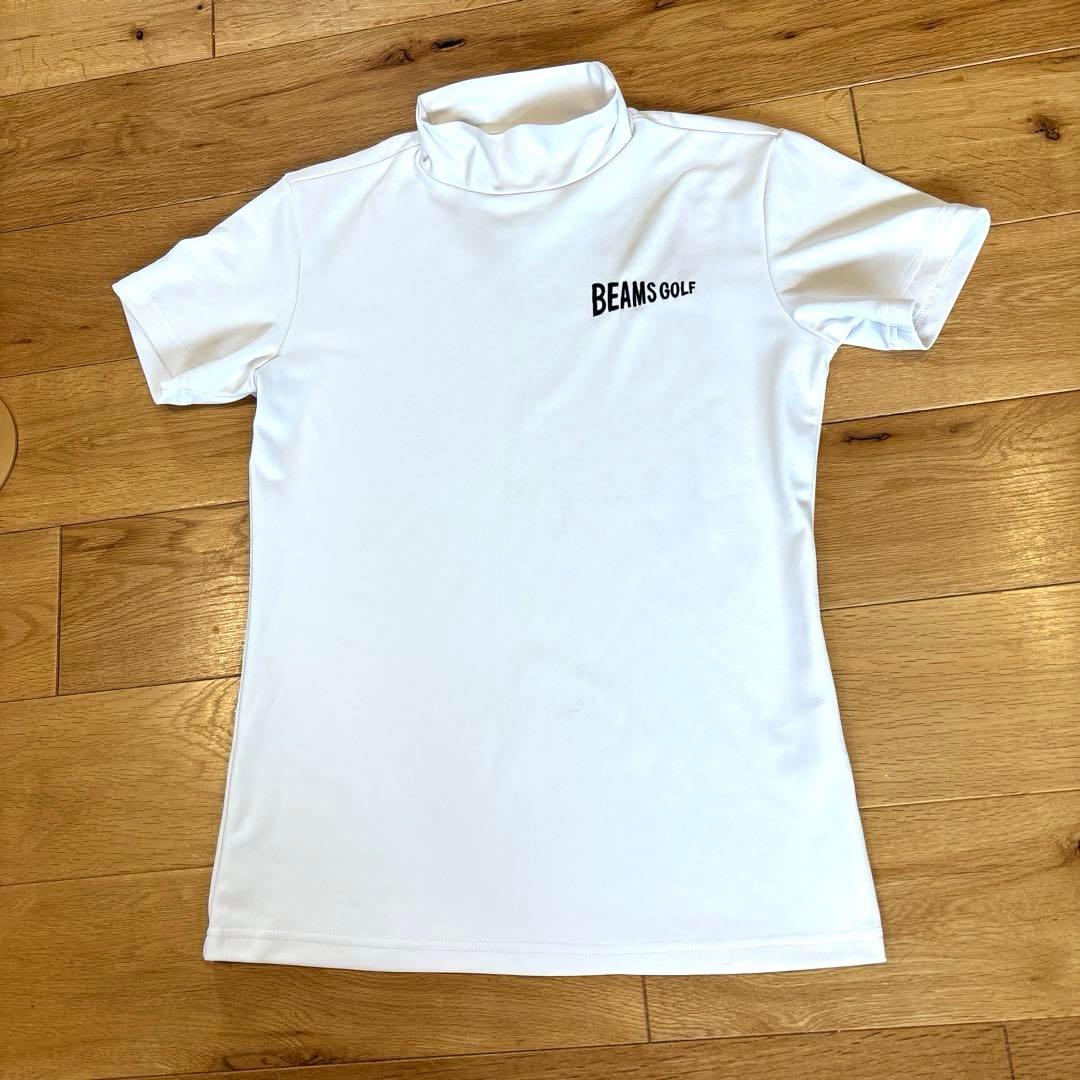BEAMS GOLFビームスゴルフ★シンプルでオシャレなモックネックシャツ★S