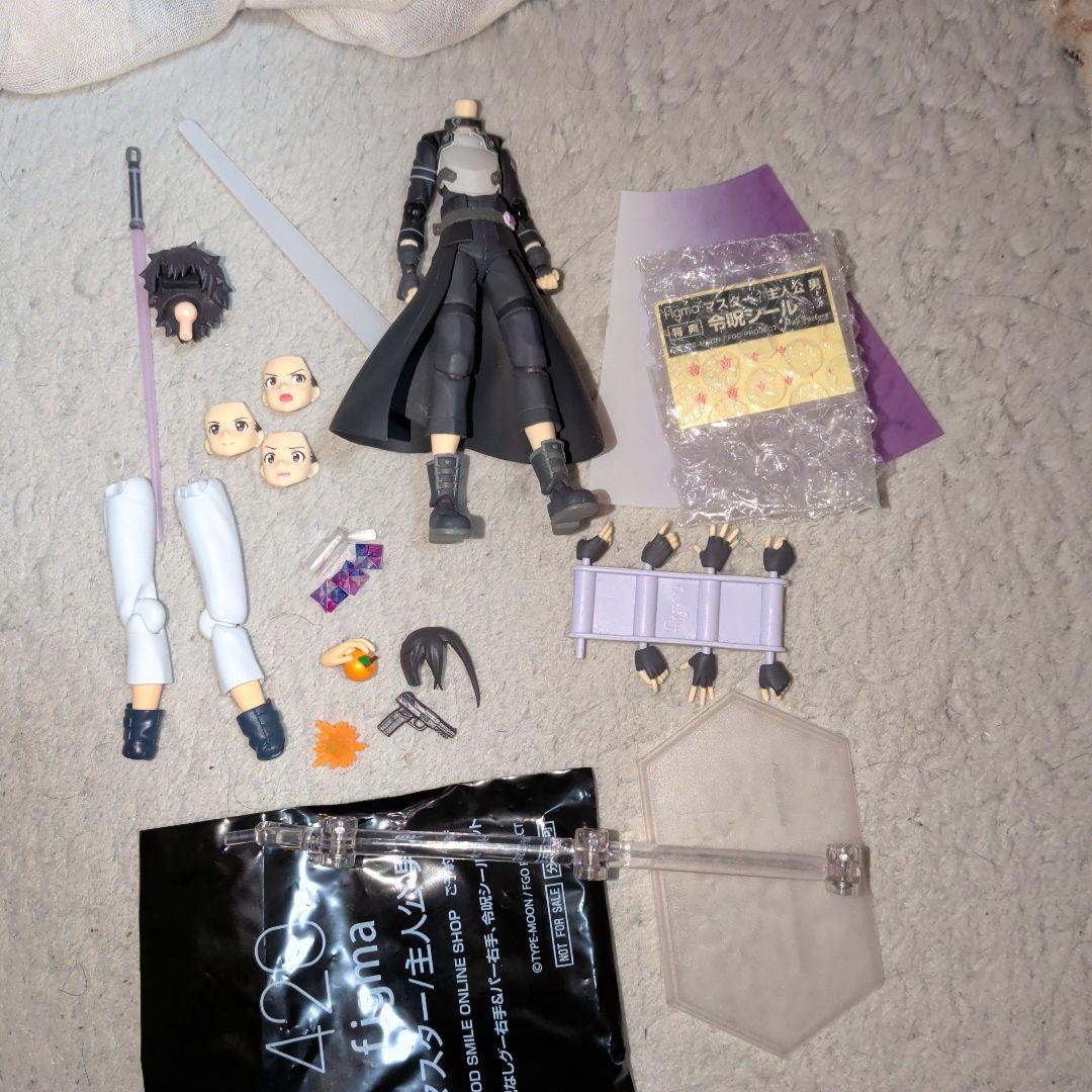 figma キリト　ガンゲイルオンライン&figmaパーツ