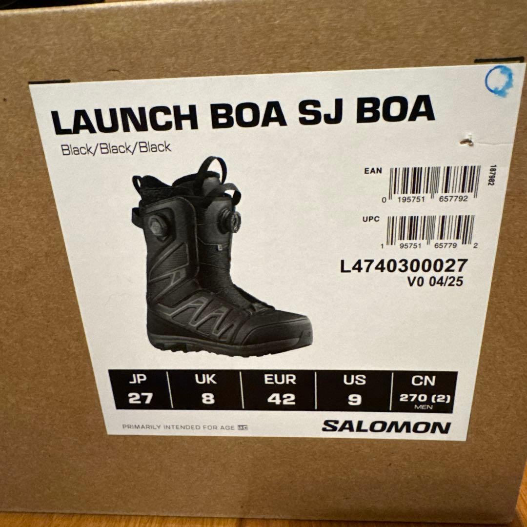サロモン LAUNCH BOA 24-25年モデル スノーボード ブーツ