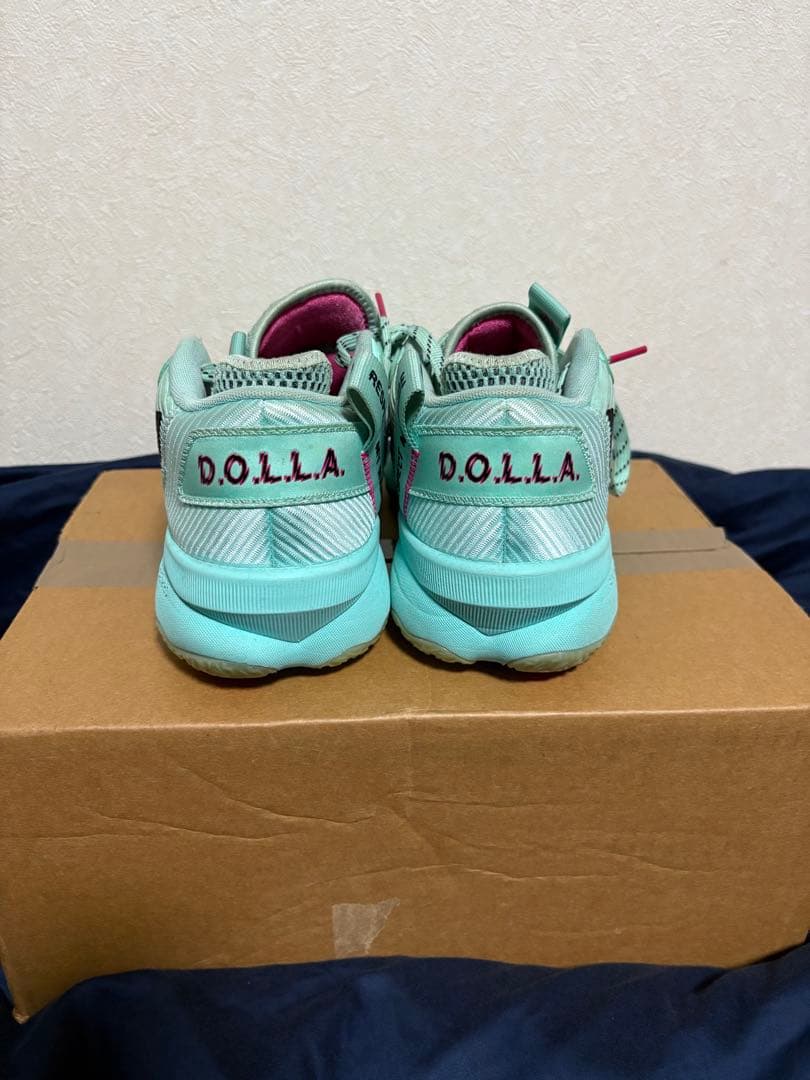 adidas D.O.L.L.A. バスケットシューズ ミントグリーンDAME8
