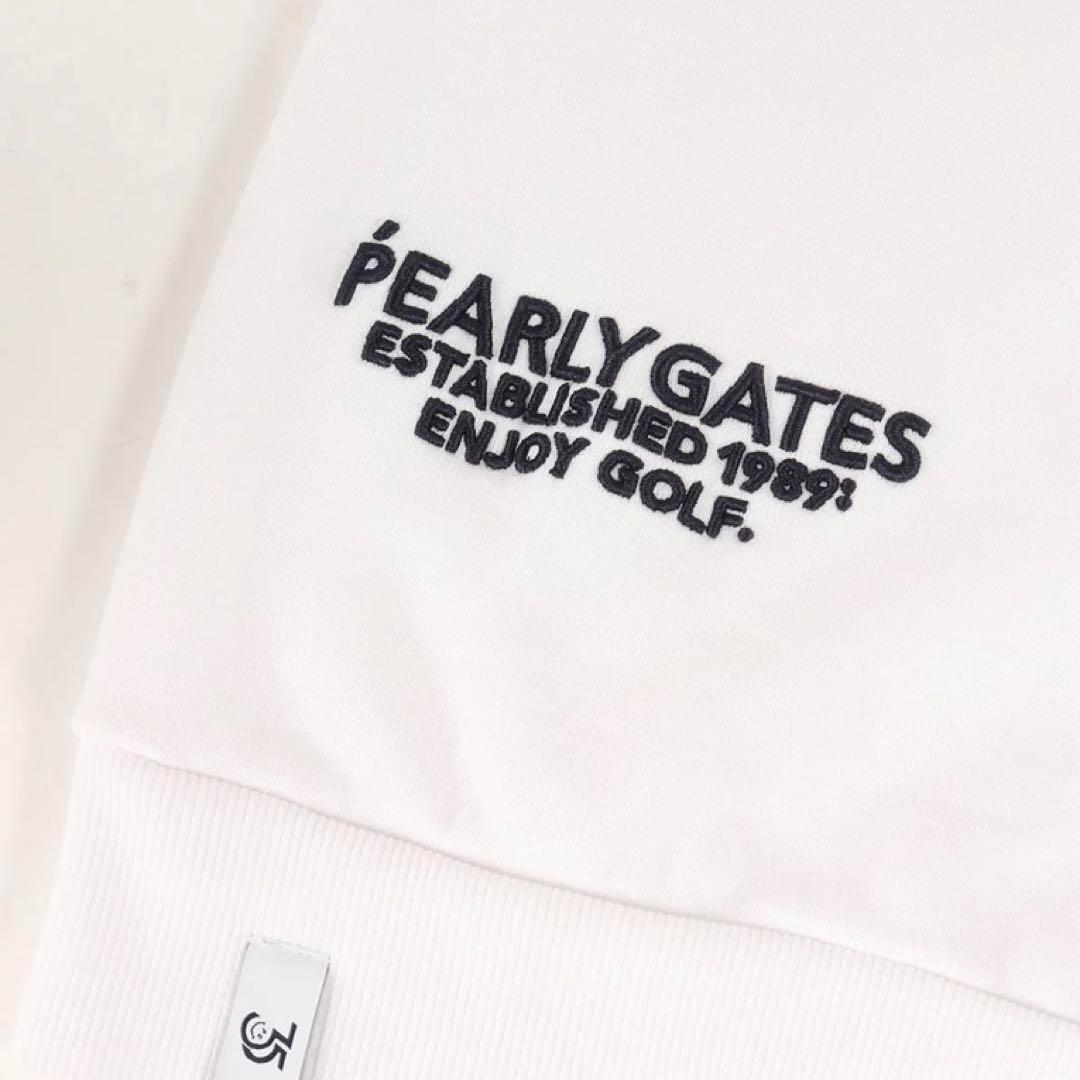 希少　PEARLY GATES パーリー ゲイツ スウェット　ロゴ 刺繍 4