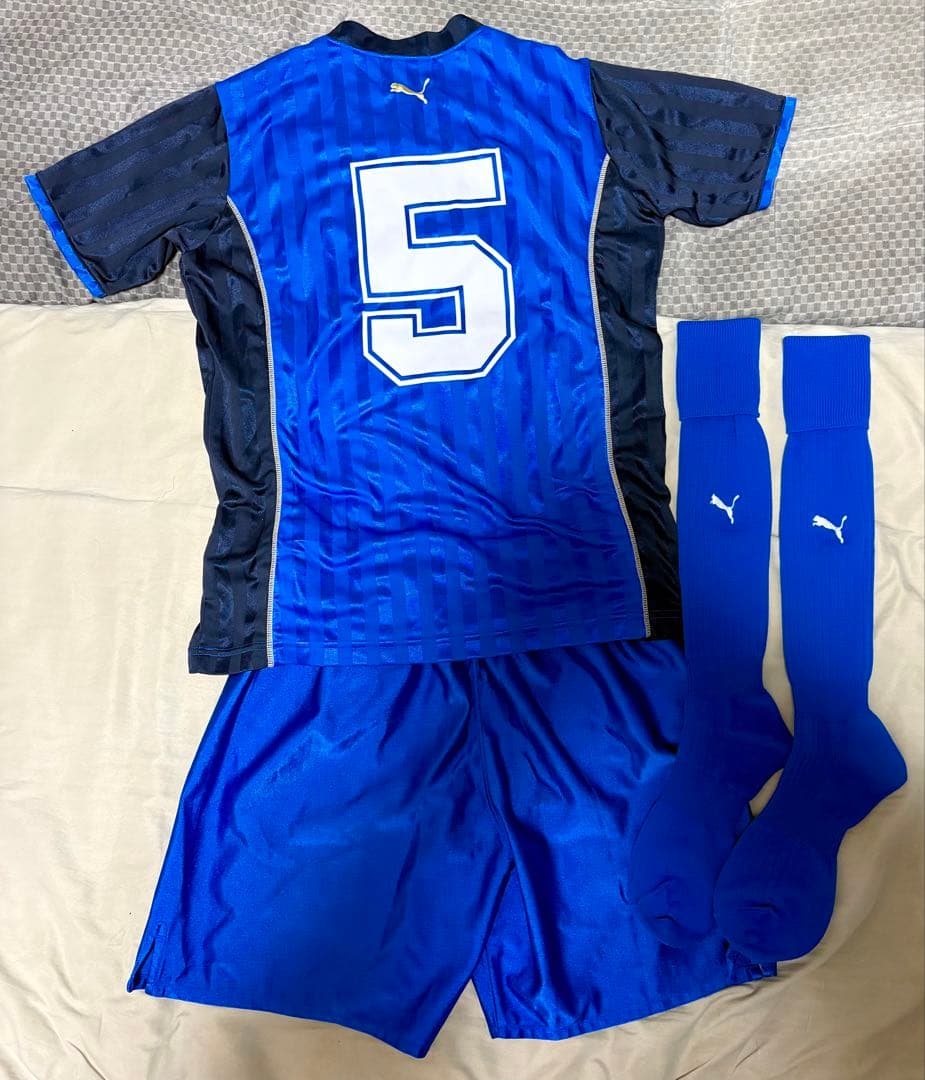 船橋東高校サッカー部ユニフォーム　M チームジャージ　ホーム＆アウェーユニ