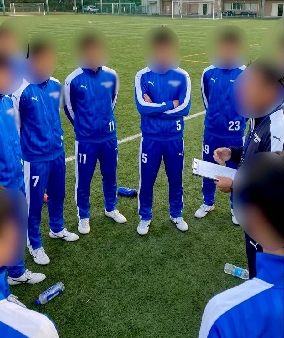 船橋東高校サッカー部ユニフォーム　M チームジャージ　ホーム＆アウェーユニ