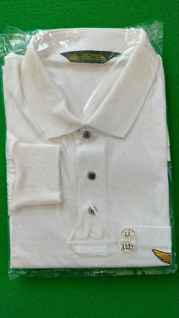 【希少】ジャンボ尾崎　新品Js長袖シャツ　　　サイズLL