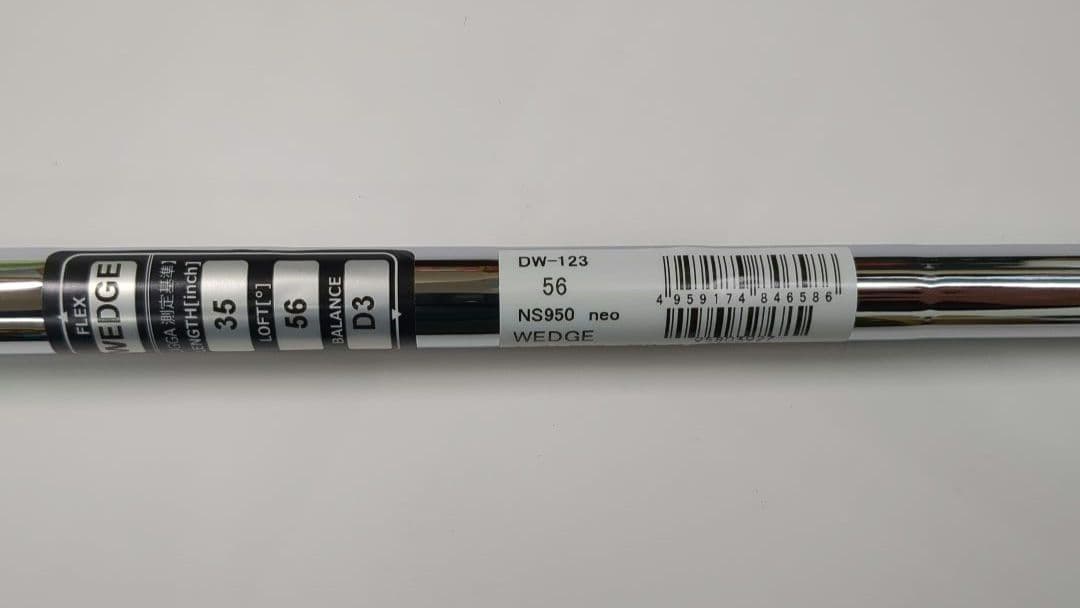 未使用品　展示品　ドルフィン　ウェッジ DW-123　56度　NS950　neo