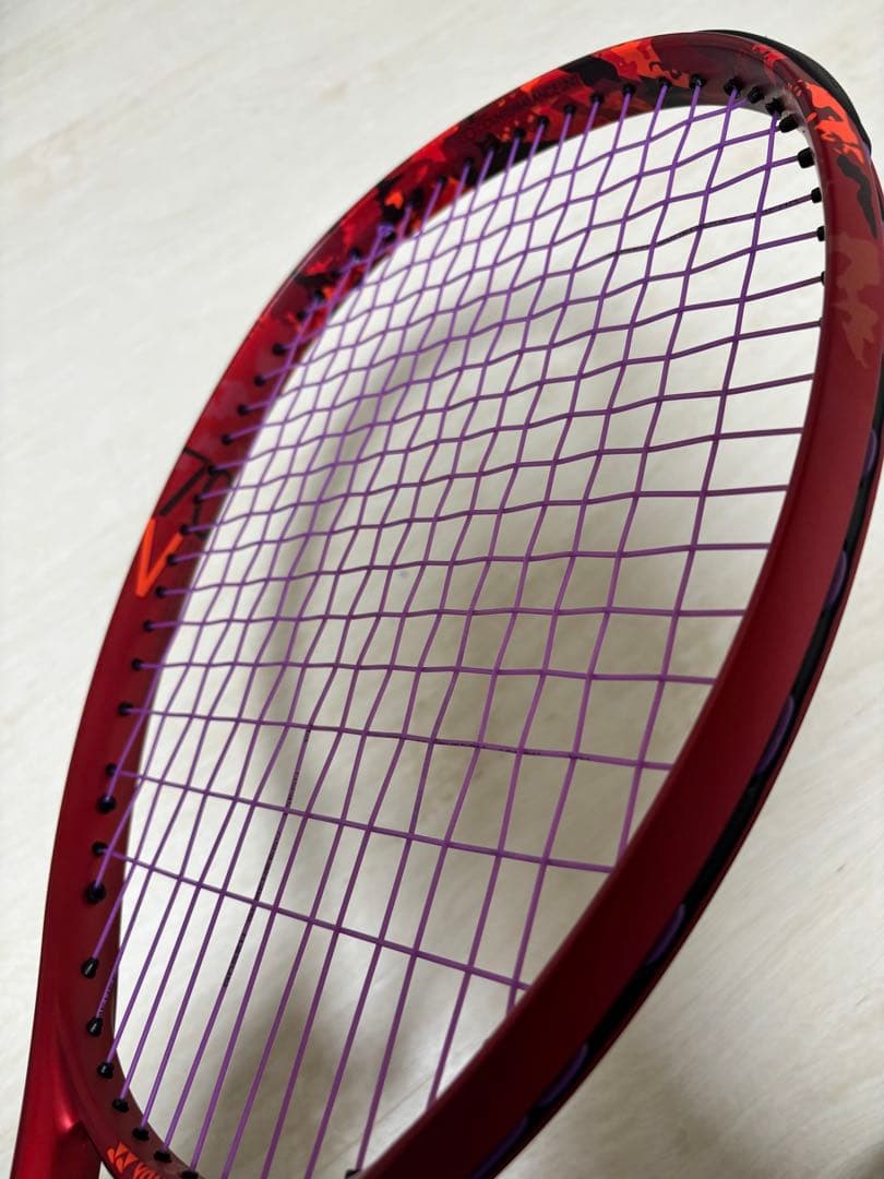 ジオブレイク70v タンゴレッド　ソフトテニスラケットカスタムフィット　UL 1
