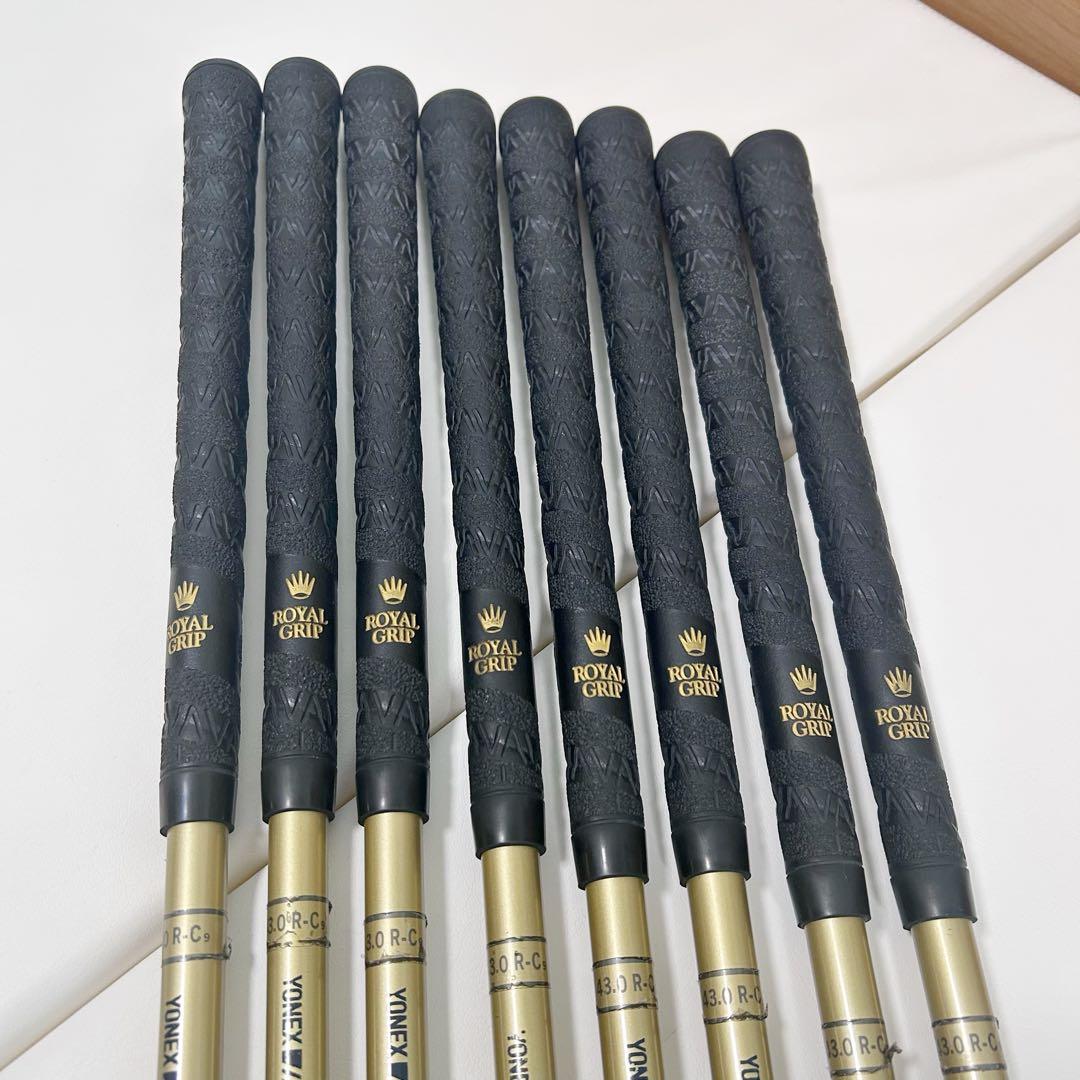 ヨネックス YONEX AERONAPRO アイアン 8本 GRIP