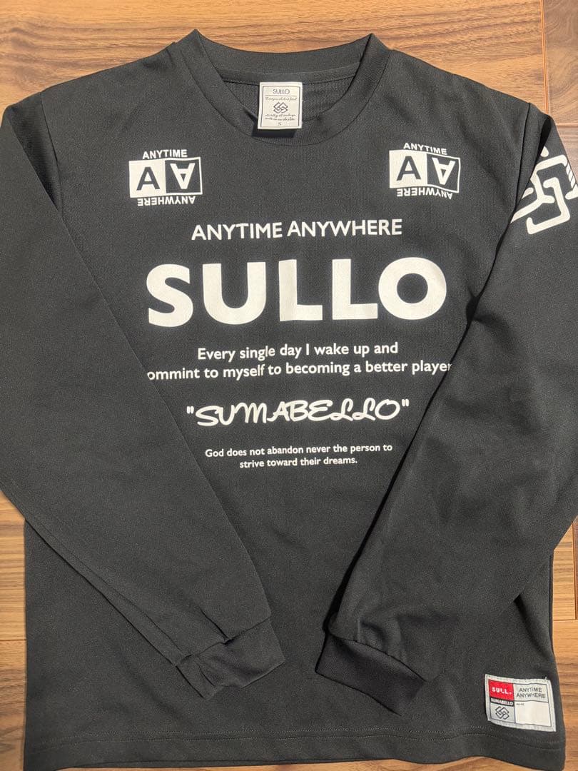 スージョ/SULLO プラクティスシャツと限定 長袖 シャツ 半ズボンセット　S