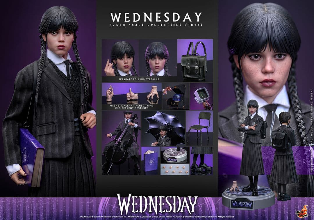 ホットトイズ ウェンズデー Wednesday 1/6フィギュア