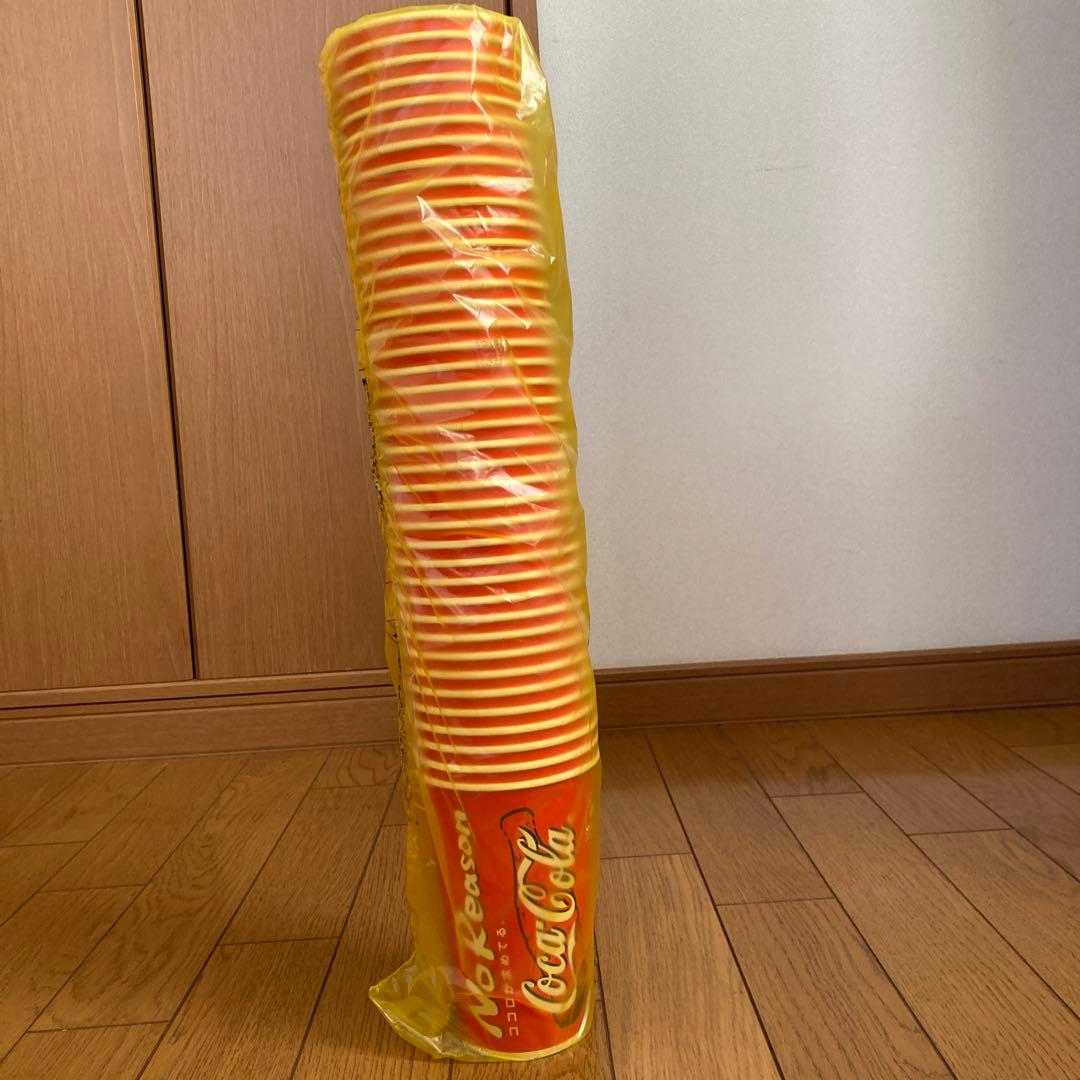 コカコーラ ノベルティグッズ No Reason 紙コップ