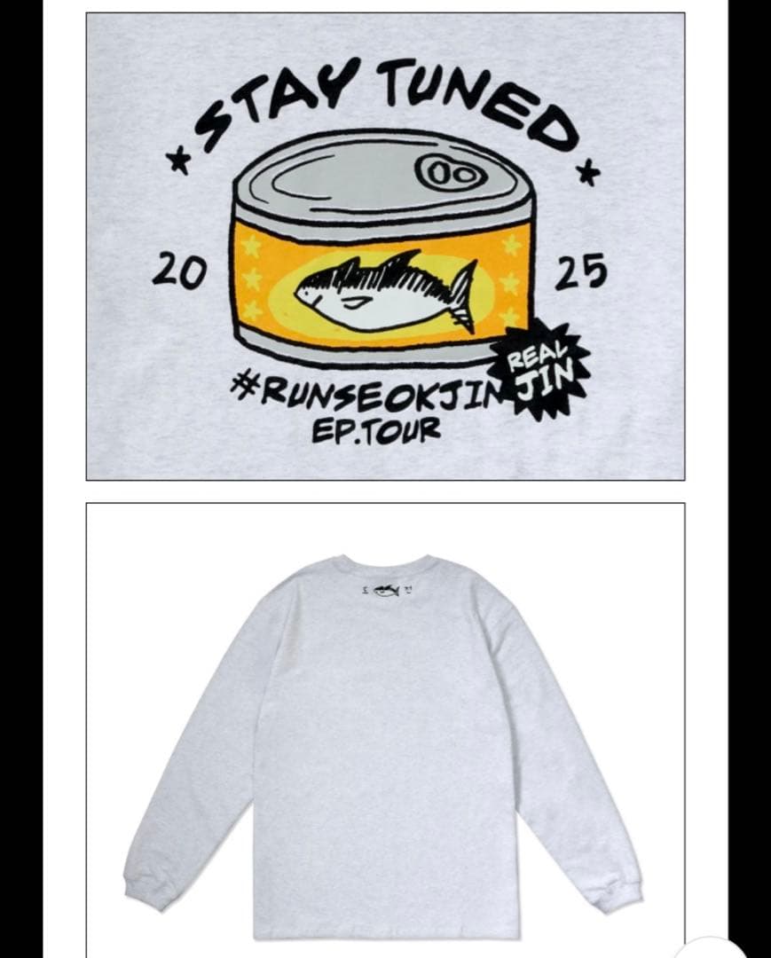 RUNSEOKJIN T-SHIRT Encore Ver. M ロンT