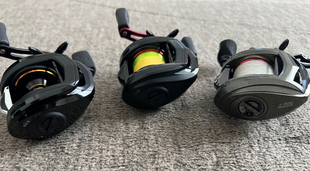 送料無料！アブガルシアRevo LT改、他、美品 中華リール計３台セット！