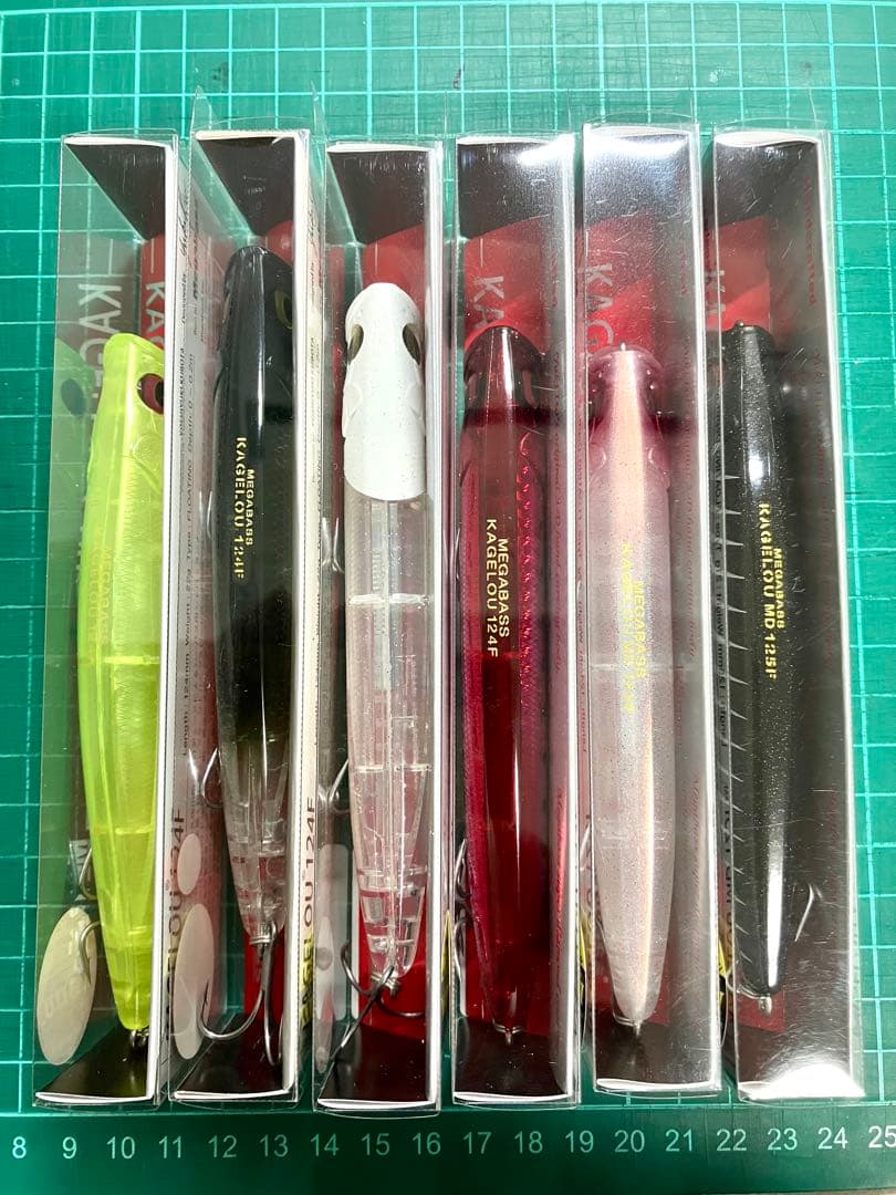 メガバス　カゲロウ 124 MD 125 6個セット　未使用品