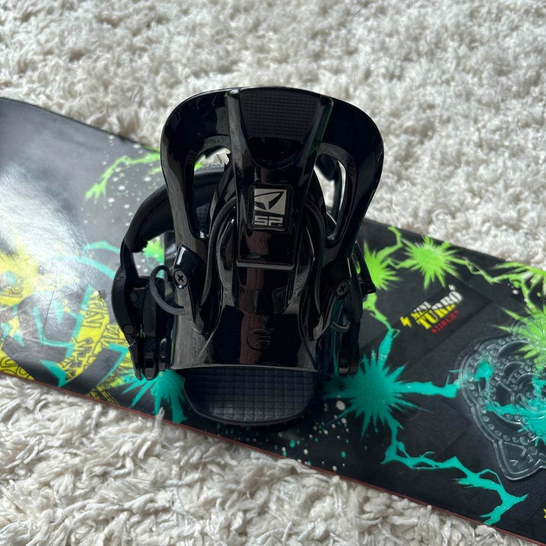 k2 MINI TURBO ＋ SPバインディングKIDDO スノーボード
