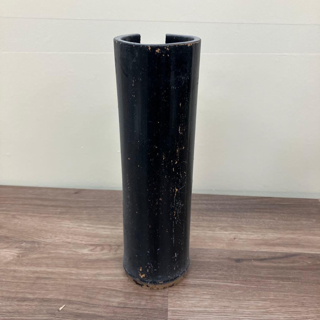 A-3【骨董】天然木ハンドル 竹編み花器 落とし付き 華道 茶道具 飾り籠