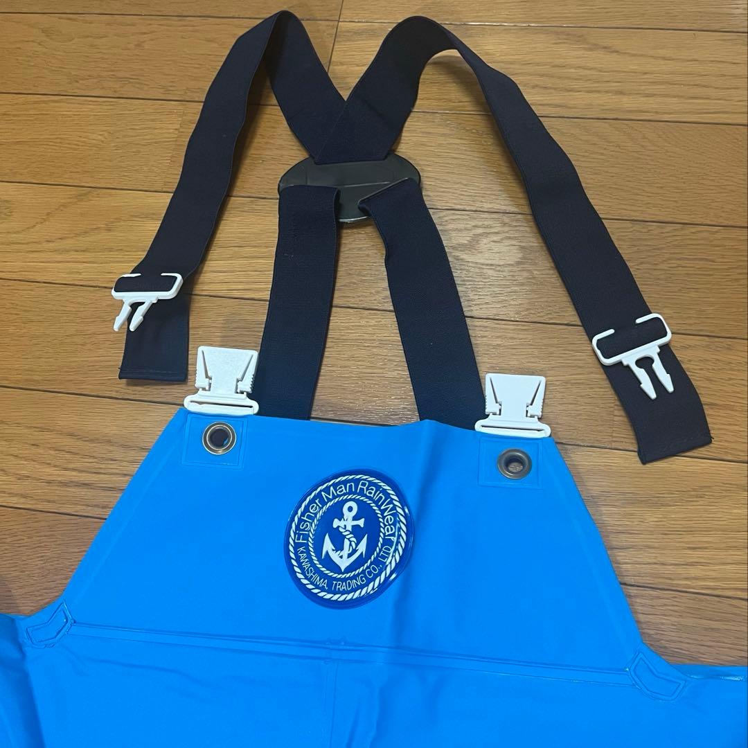 川島商事　クラフテル レインウェアー　胸付ズボン 4Ｌ