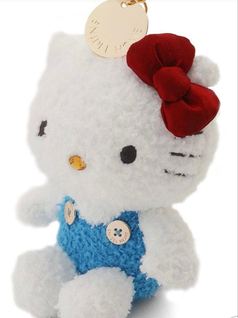 新品☆スナイデルホーム♡ハローキティ ニットぬいぐるみキーホルダー