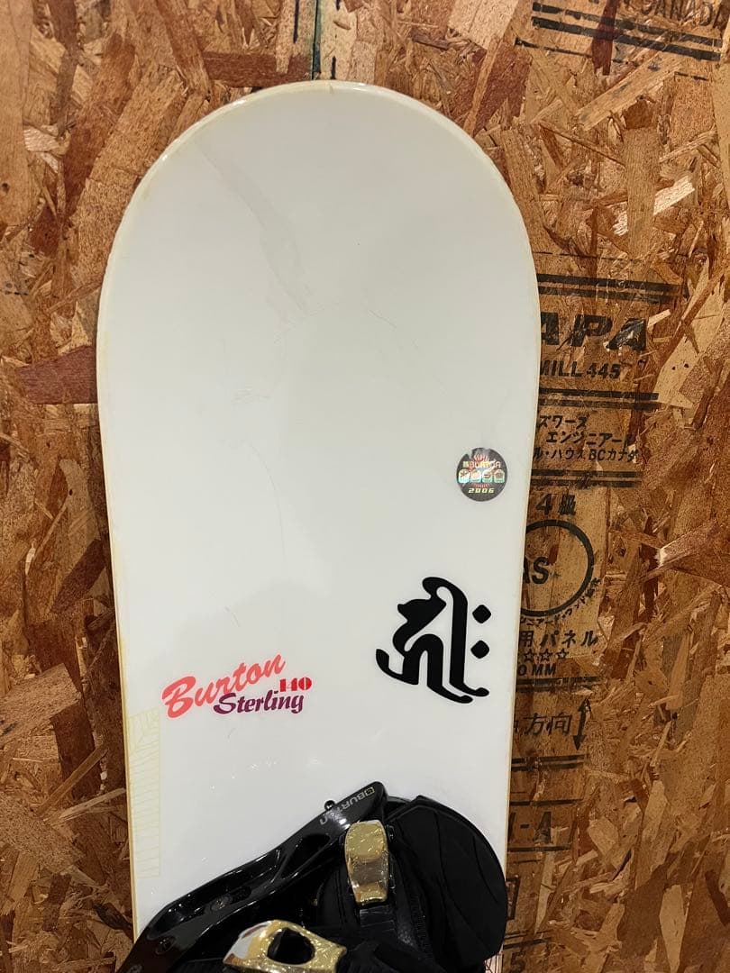 BURTON sterling 140㎝　ビンディングセット　即日発送可能