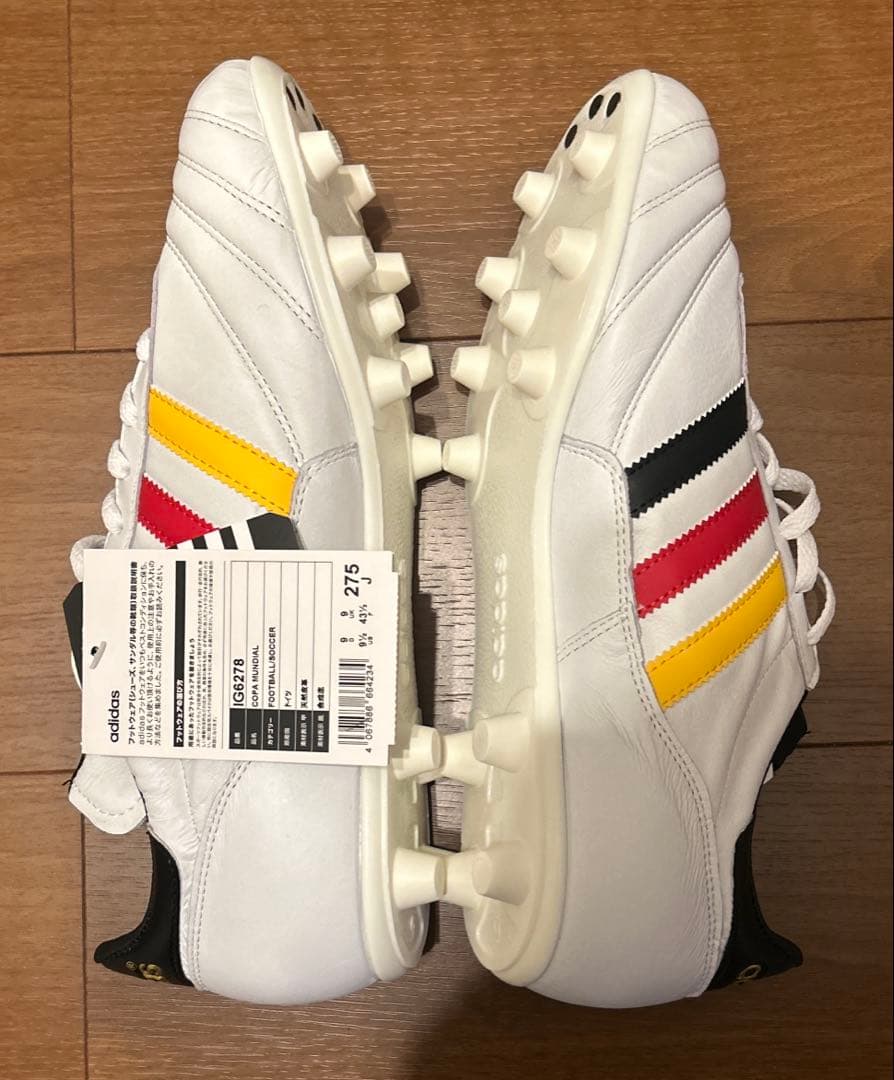 【新品未使用】adidas COPA MUNDIAL ドイツカラー アディダス