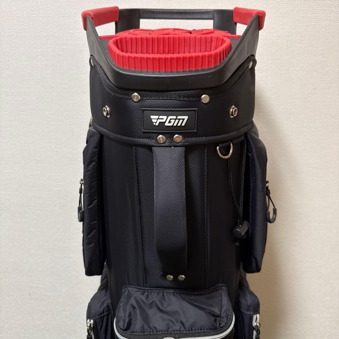 美品 PGM キャディバッグ 2.8kg 14分割 フルセパレート