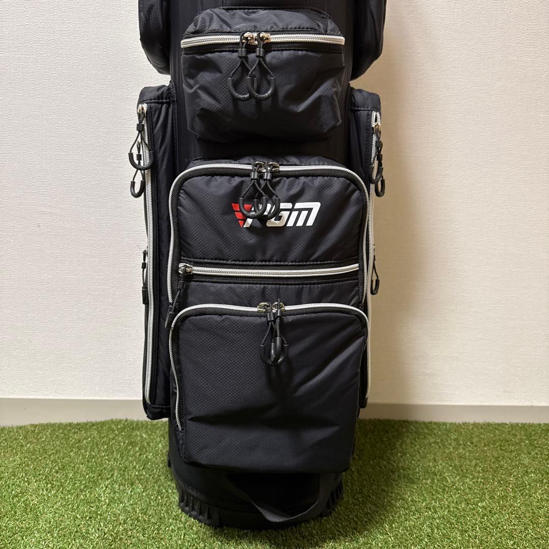 美品 PGM キャディバッグ 2.8kg 14分割 フルセパレート