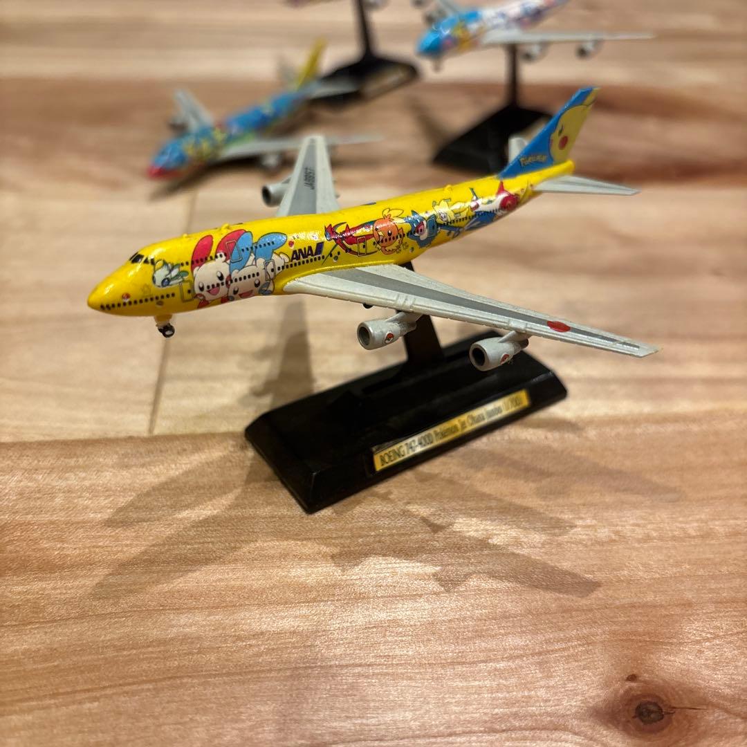 ANA 全日空　B747ポケモンジェット　お花ジャンボ1/700