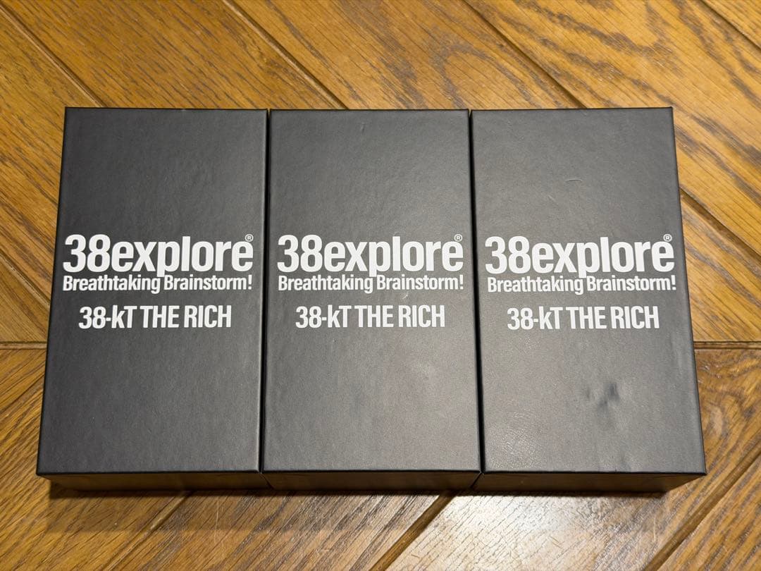 ［3個セット］38-kT THE RICH, 38explore , 38灯