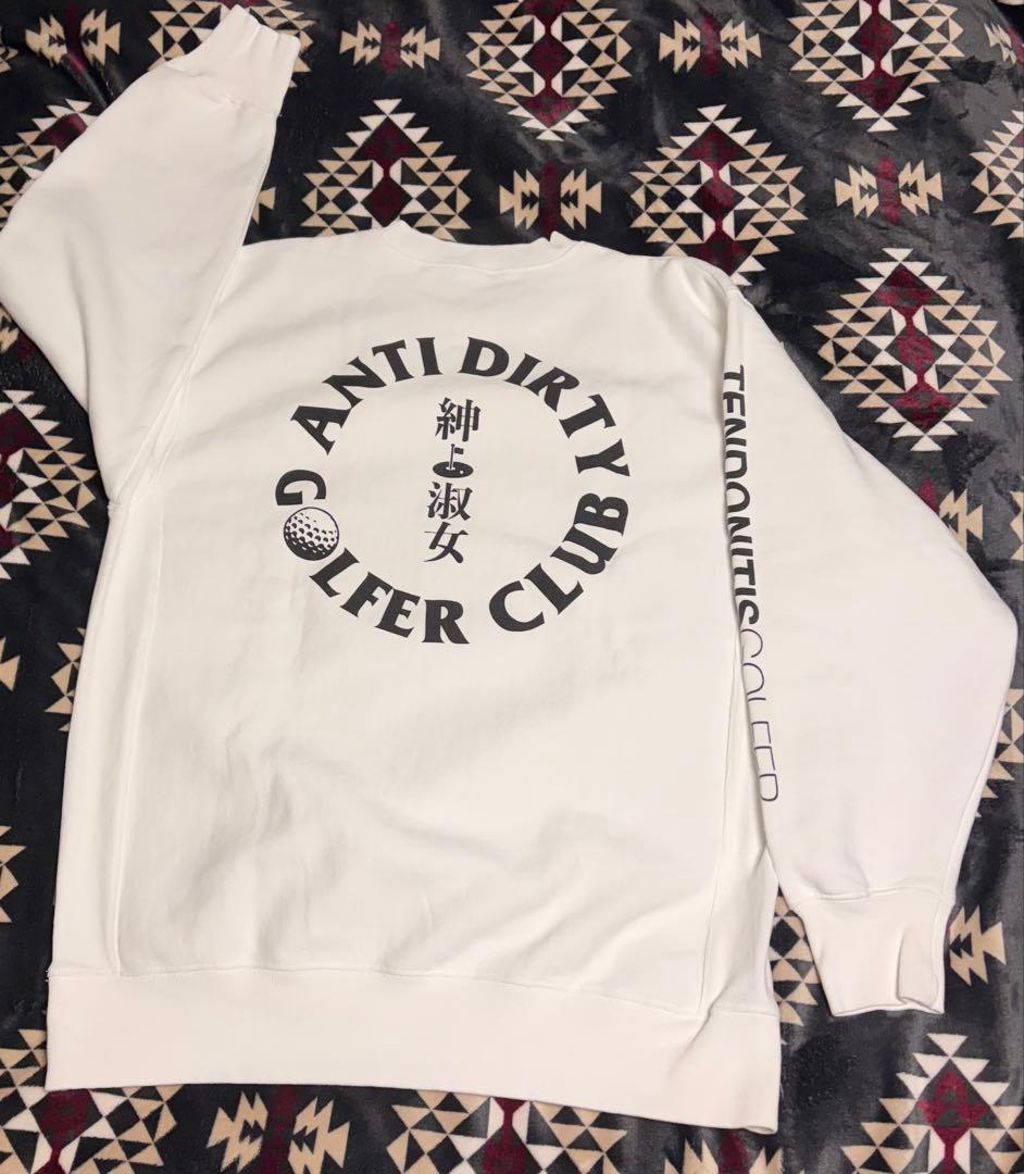 ★ ANTI DIRTY GOLFER CLUB スウェット 白 XXL