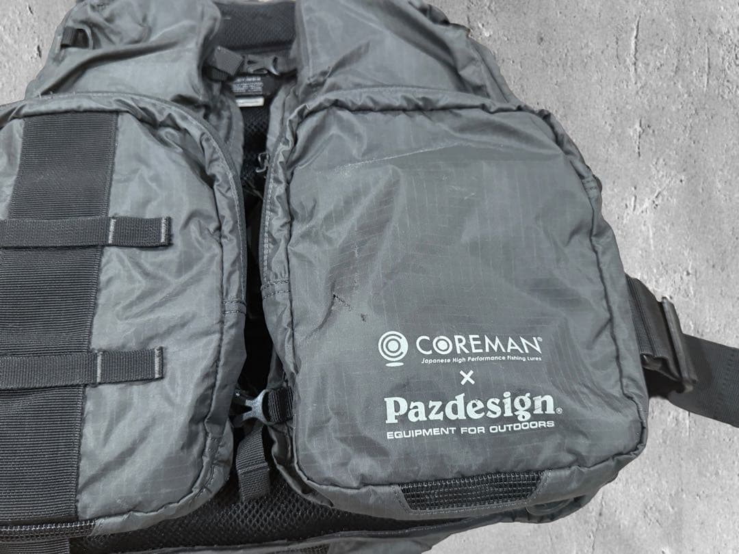 Pazdesign COREMAN コラボ ライフジャケット　コアマン